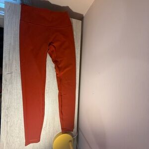 Lululemon Burnt Orange Leggings